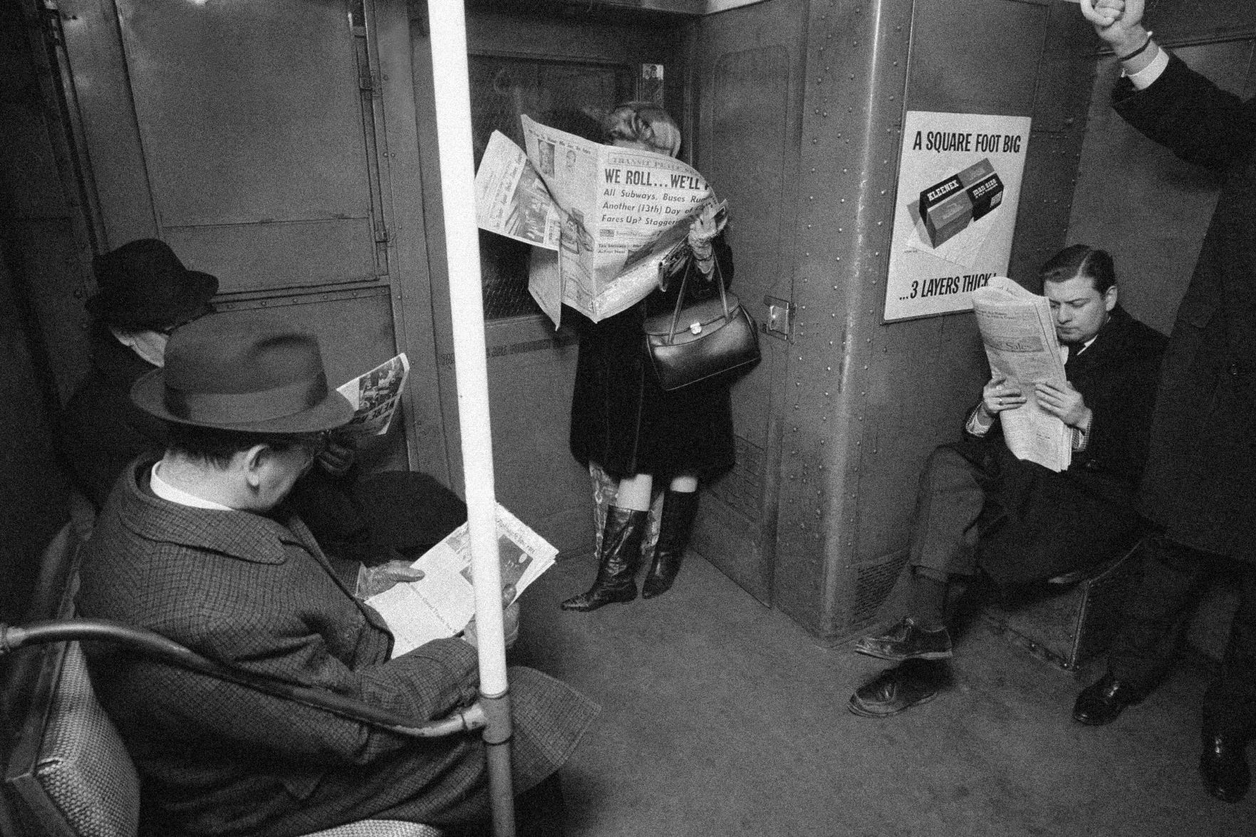 NYC transit strike over 1966